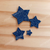 Estrela com Glitter - mod. 01 - 25 unidades - comprar online