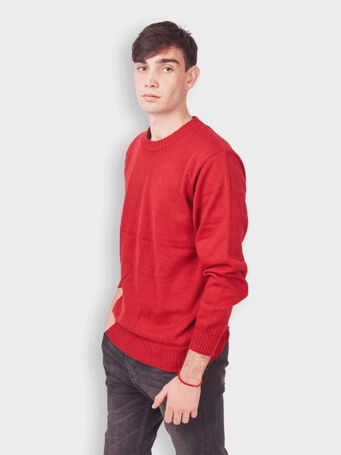 BELTIK SWEATER - DARK RED - comprar online
