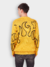 FIRE SWEATER - SUNFLOWER & BLACK - FOREVER SWEATER