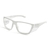 Óculos de Segurança com Grau e Lente Incolor - Visão Simples ou Multifocal, ID 105, ID Safety, CA 48015 - Trabt EPI