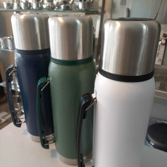 Termo de acero inoxidable con manija - comprar online