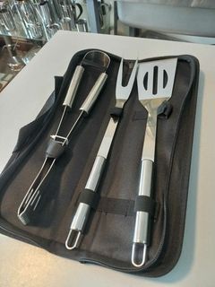 Set asado acero inoxidable - comprar online