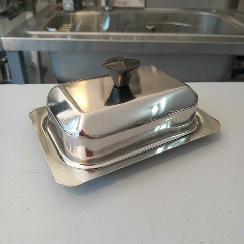 Mantequera acero inoxidable