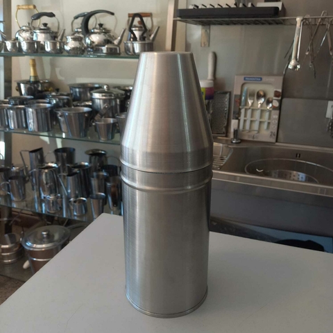 Porta botella cerveza térmico acero inoxidable