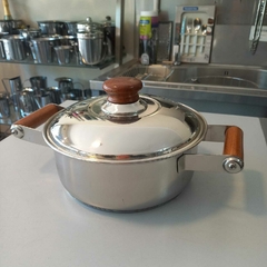 Cacerola 20 con madera