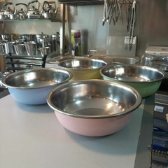 Bowl pastel acero inoxidable