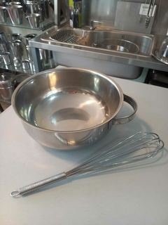 Bowl para batir acero inoxidable - comprar online
