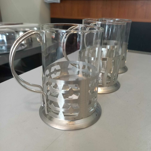 Jarrito cafe base de acero inoxidable