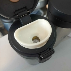Vaso térmico con tapa acero inoxidable - comprar online
