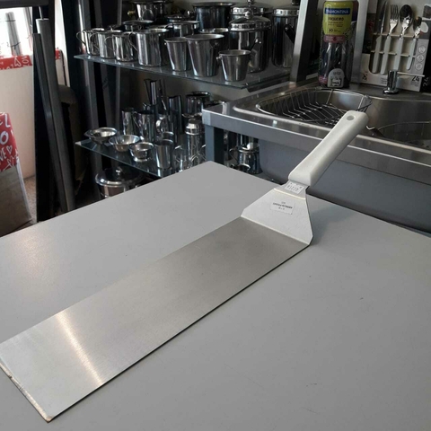 Espátula reforzada acero inoxidable