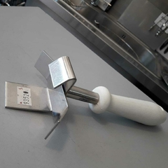 Saca fuente corto acero inoxidable - comprar online