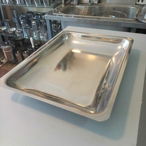 Asadera lisa acero inoxidable