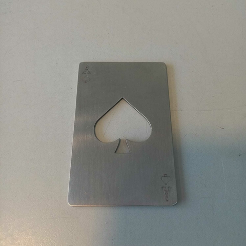 Destapador As de pica acero inoxidable