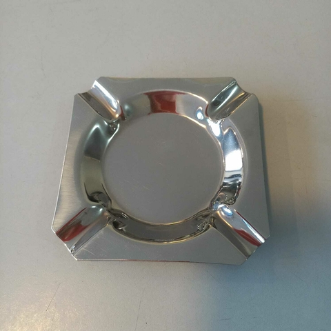 Cenicero cuadrado acero inoxidable