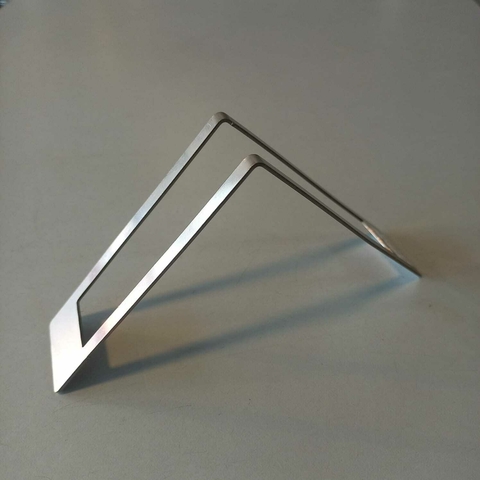 Servilletero triangular acero inoxidable