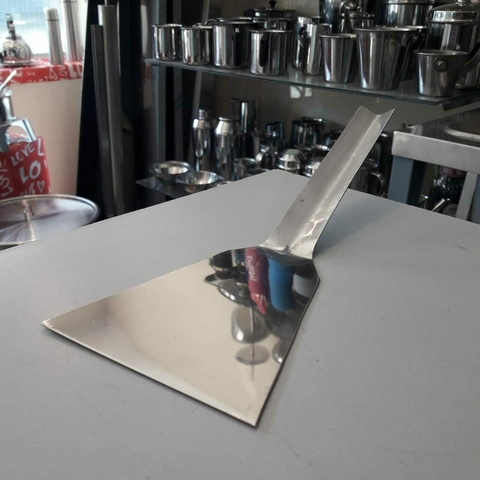 Espátula para hamburguesa acero inoxidable