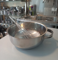Bowl para batir acero inoxidable