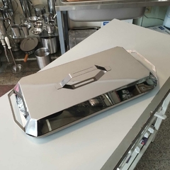 Tapa plancheta acero inoxidable - comprar online