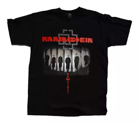 Camiseta Masculina Rammstein Zeit I'm Fluss Der Zeit