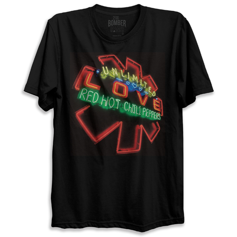Camiseta Masculina Red Hot Chilli Peppers Unlimited Love