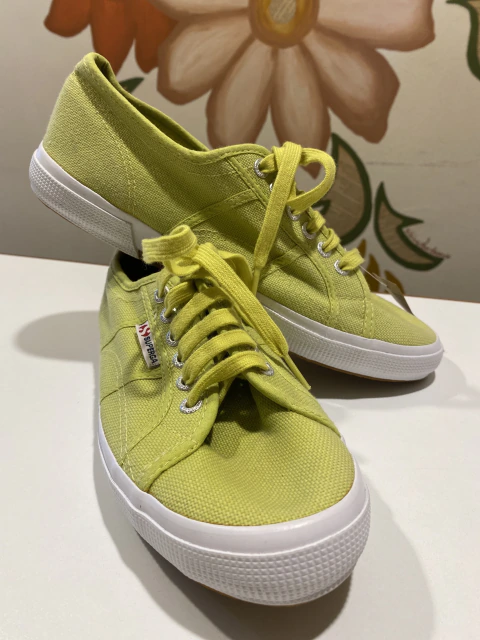 Zapatillas verde lima EU 41 | Superga