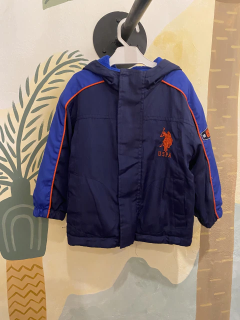 Campera reversible azul 2 años | US Polo