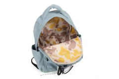 MOCHILA MANHATTAN GAMUZADA CELESTE - LENAR
