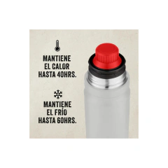 TERMO ACERO 1200 ML 3SIXTY BLANCO COLEMAN en internet