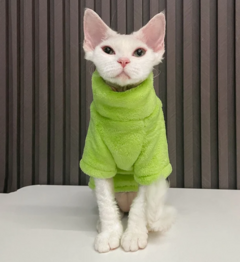 Roupa Suéter Flush Para Gatos - loja online