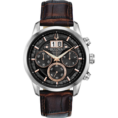 Reloj Hombre Bulova 96B311 Sutton Chronograph, Agente Oficial Argentina