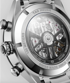 Reloj Hombre Tag Heuer CBN2A1B.BA0643 Carrera Chronograph Calibre Heuer 02 Automatico, Agente Oficial Argentina - Miller Joyeros