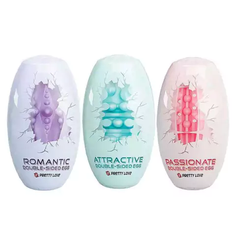 Pretty Love Egg Masturbador Com Texturas
