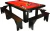 Mesa De Pool Profecional 254x148 6 Patas Acc De Relgalo Verde
