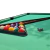 Mesa De Pool Profecional 254x148 6 Patas Acc De Relgalo Verde - Yeerom