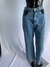 Calça Jeans Wide Leg Bolso Vazado
