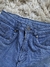 Short jeans listradinho - Brechó das Meia Noite