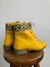 Bota amarela cano curto - comprar online