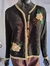Blusa Tricô com Detalhes Bordados Florais