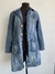 Sobretudo Jeans com botoes frontais Y2K