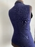 Blusa de couro vintage - Brechó das Meia Noite