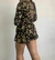 Macaquinho preto floral - comprar online