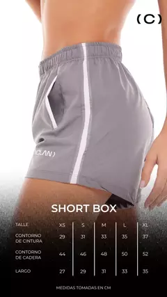 SHORT BOX GREY en internet