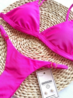 Biquíni Básico Empina Bumbum Rosa Pink - anapraiana