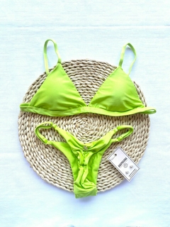 Biquíni Básico Empina Bumbum Verde Lima - comprar online