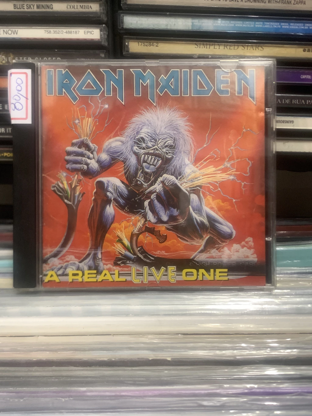 CD IRON MAIDEN - A REAL LIVE ONE ( 1993 )