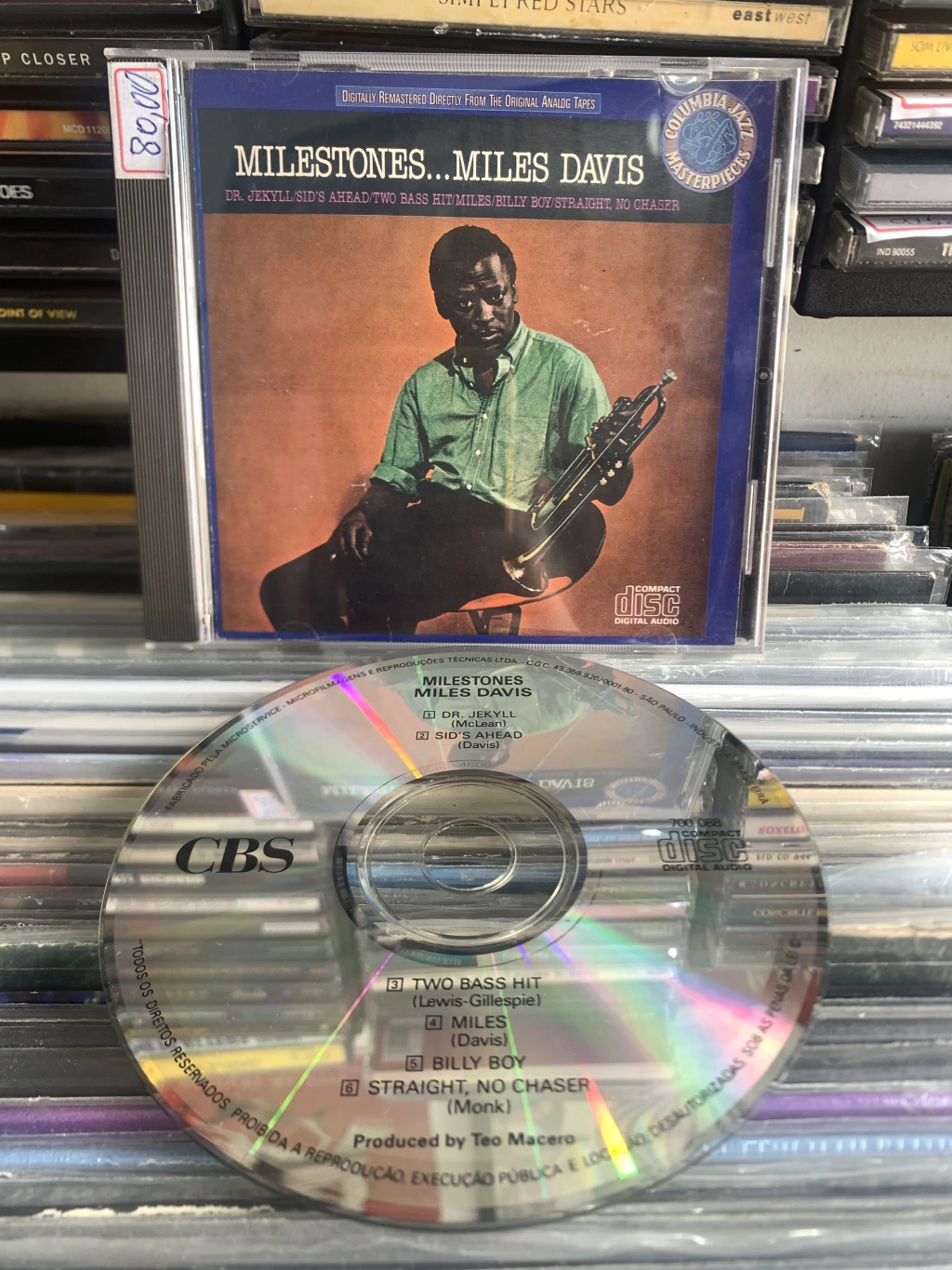 CD MILESTONES - MILE DAVIS
