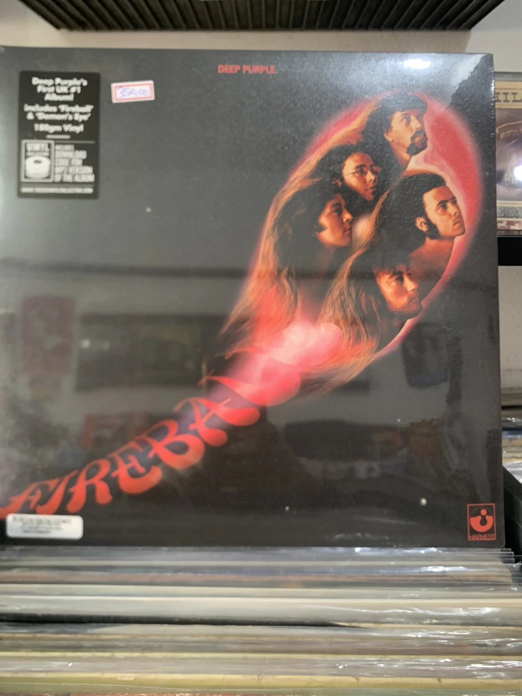 DEEP PUEPLE - FIREBALL ( 1971 - 2016 REPRESS )