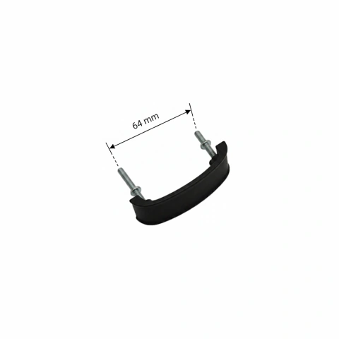 MANIJA PARA MUEBLES (Entre Tornillo 63mm) - NEGRO