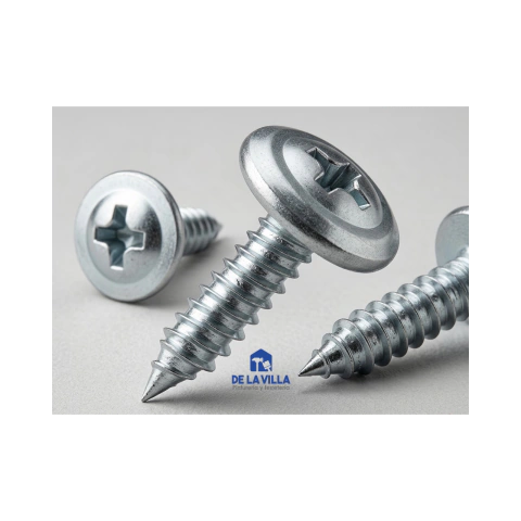 TORNILLO CABEZA FLANGEADA PUNTA AGUJA 8 x 1"