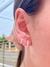 Argola Cravejada 10mm e 12mm